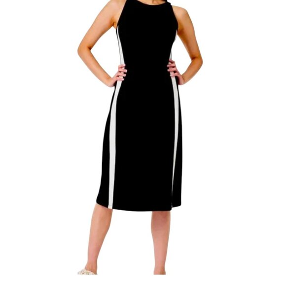 SPANX - AirEssentials Side Stripe Tank Midi Dress I Size: XL - Picture 1 of 10